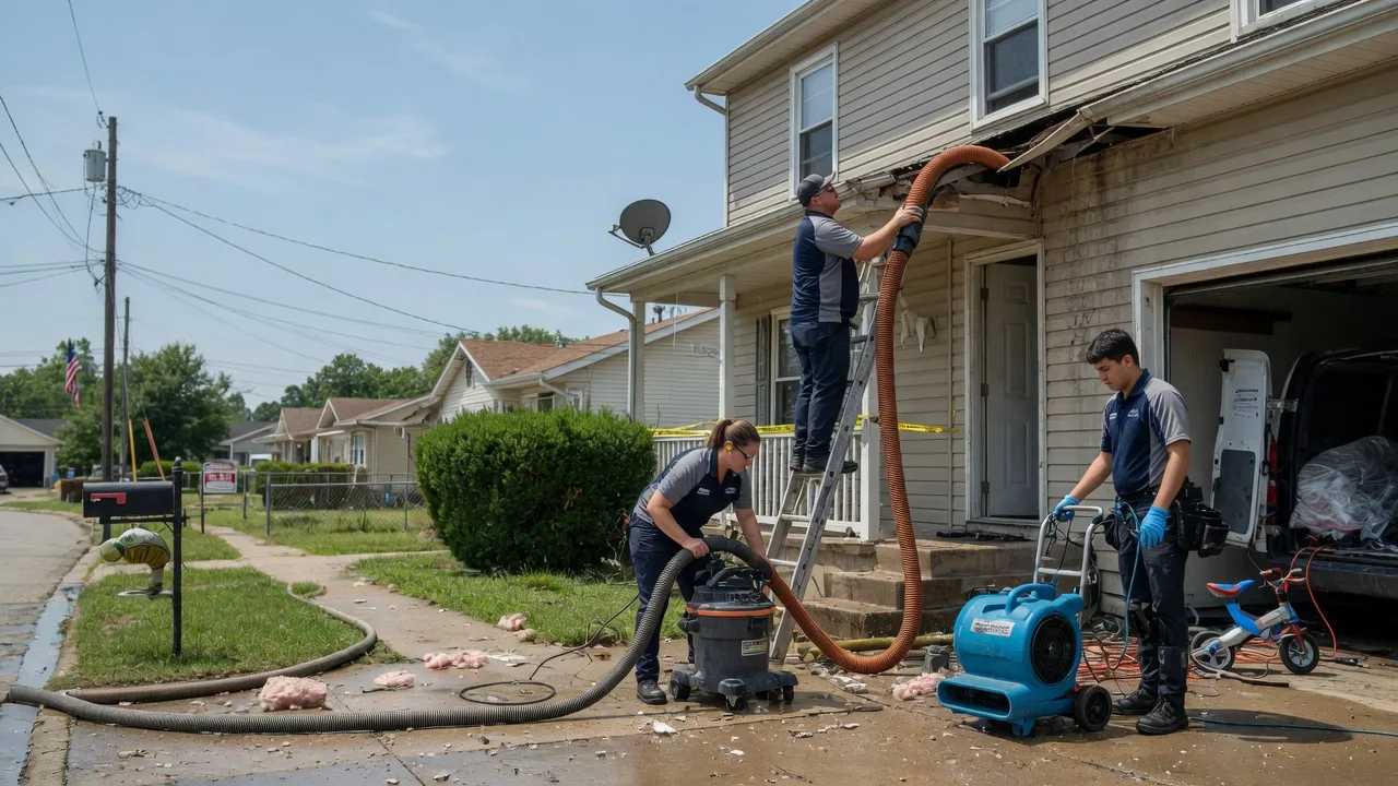 Water Damage Restoration in Ambia, IN near me